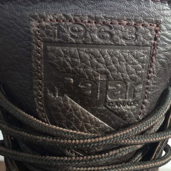 Pajar Men's Waterproof Leather Boots, Brown - Picture 3 of 7